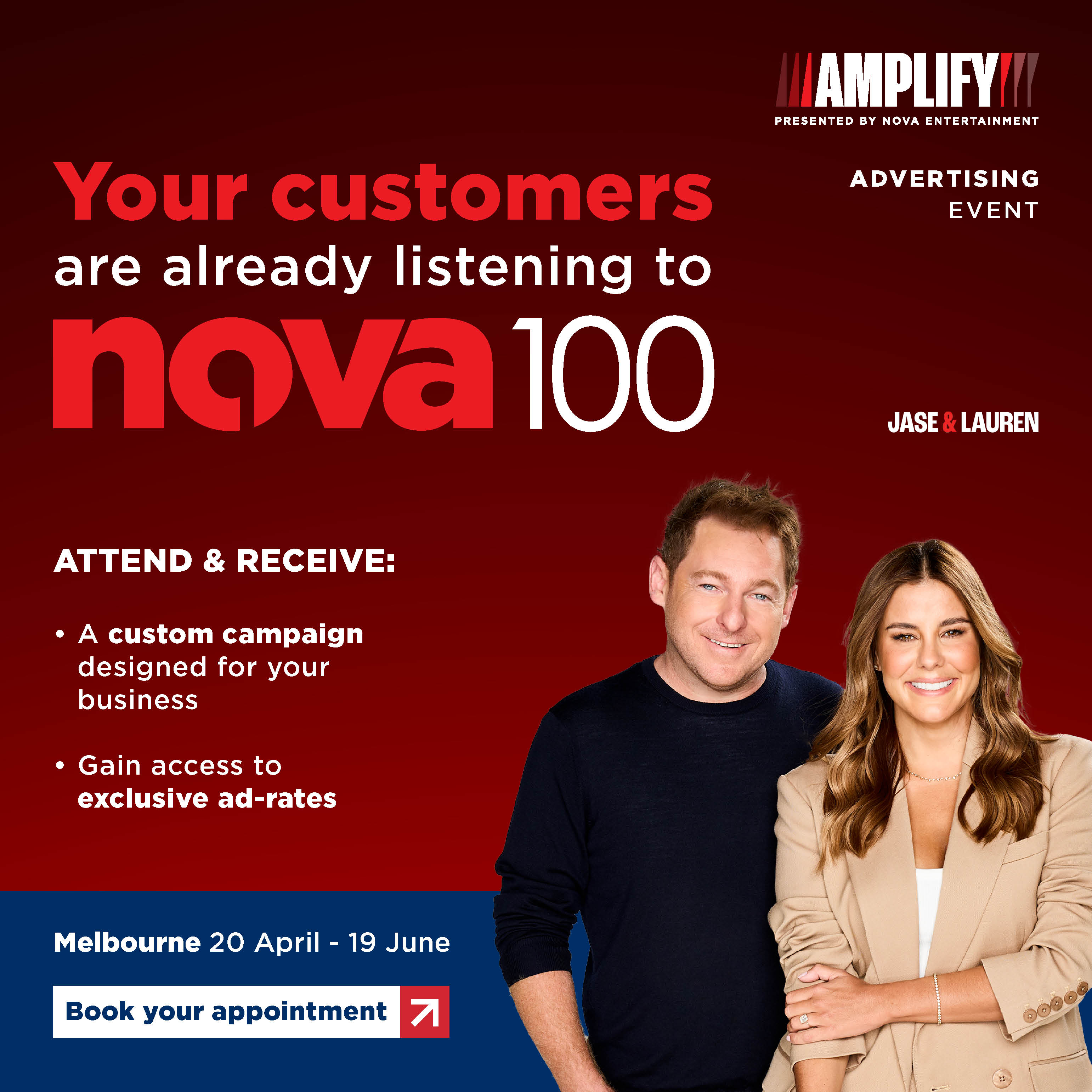 Amplify 2025 presented by NOVA Entertainment